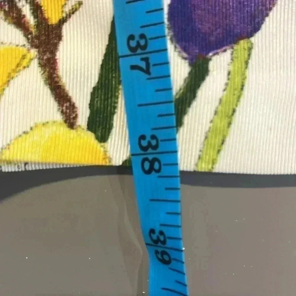 [14]Lauren Ralph Lauren Floral Print Sleeveless White A  Shape Dress - Picture 11 of 11